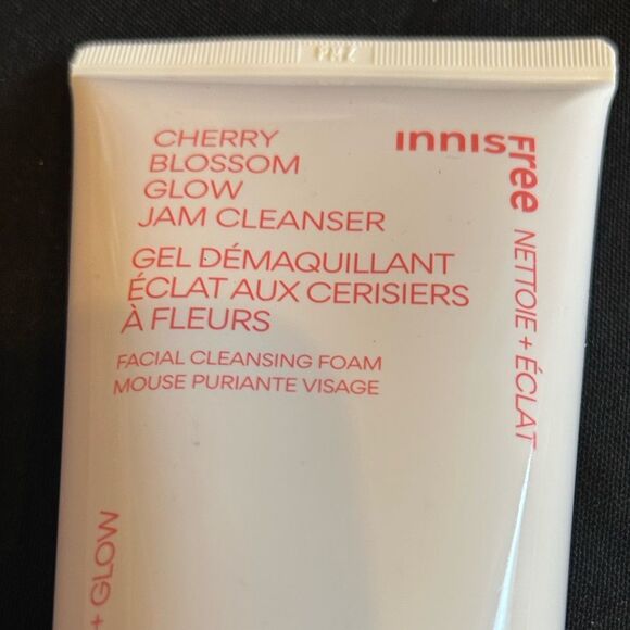 🌻 INNISFREE Cherry Blossom Glow Jam Cleanser New FullSz - Picture 2 of 9